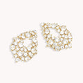 Alice earrings – Crystal (Gold)
