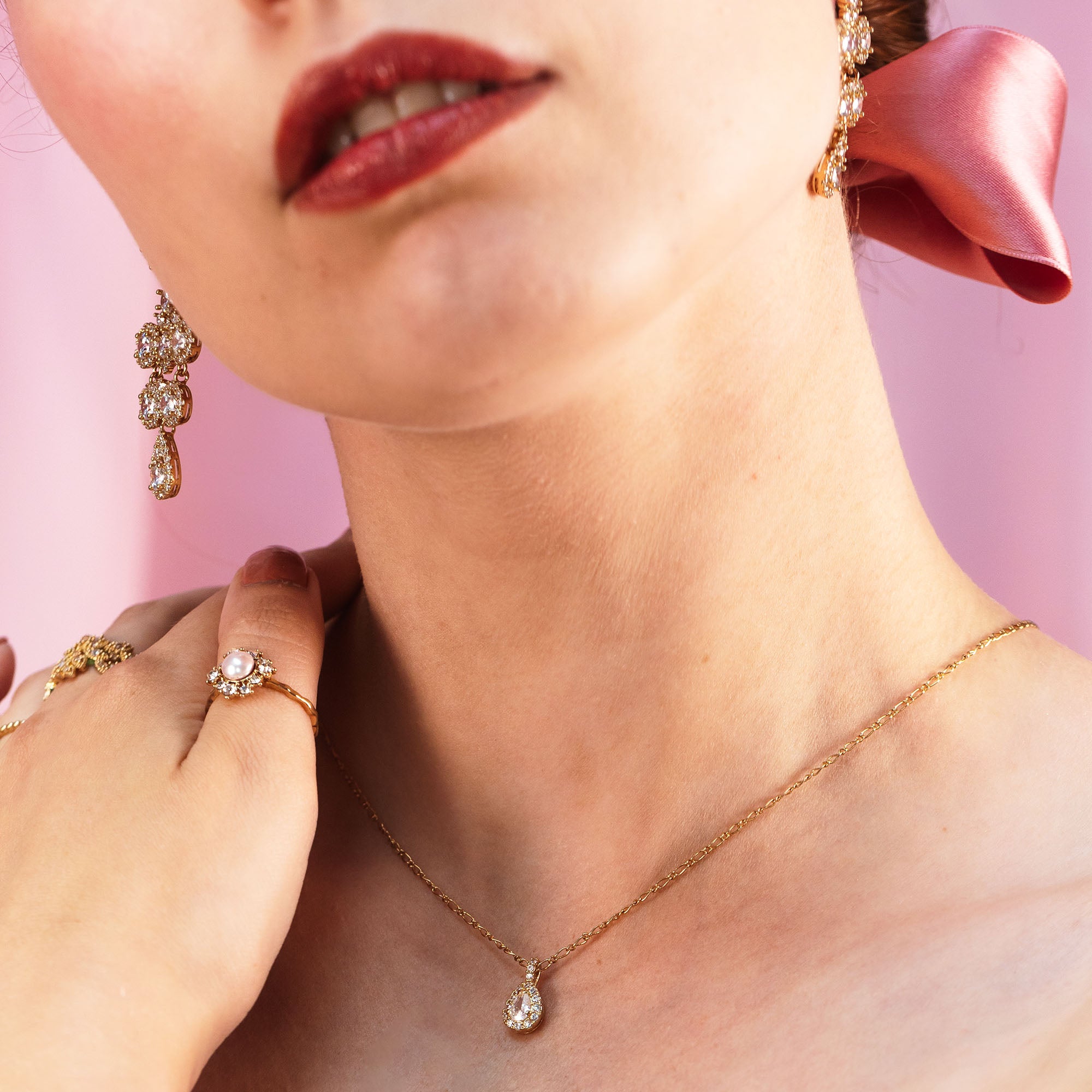 Bianca necklace – Crystal