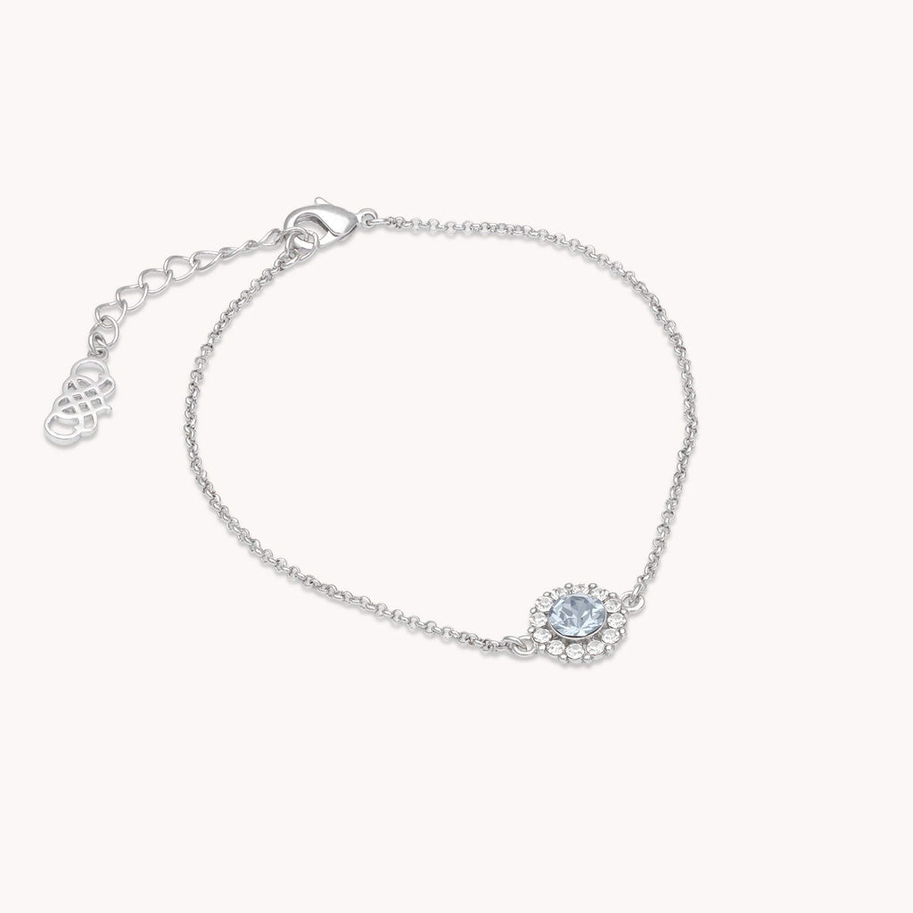 Celeste bracelet – Light sapphire
