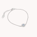Celeste bracelet – Light sapphire