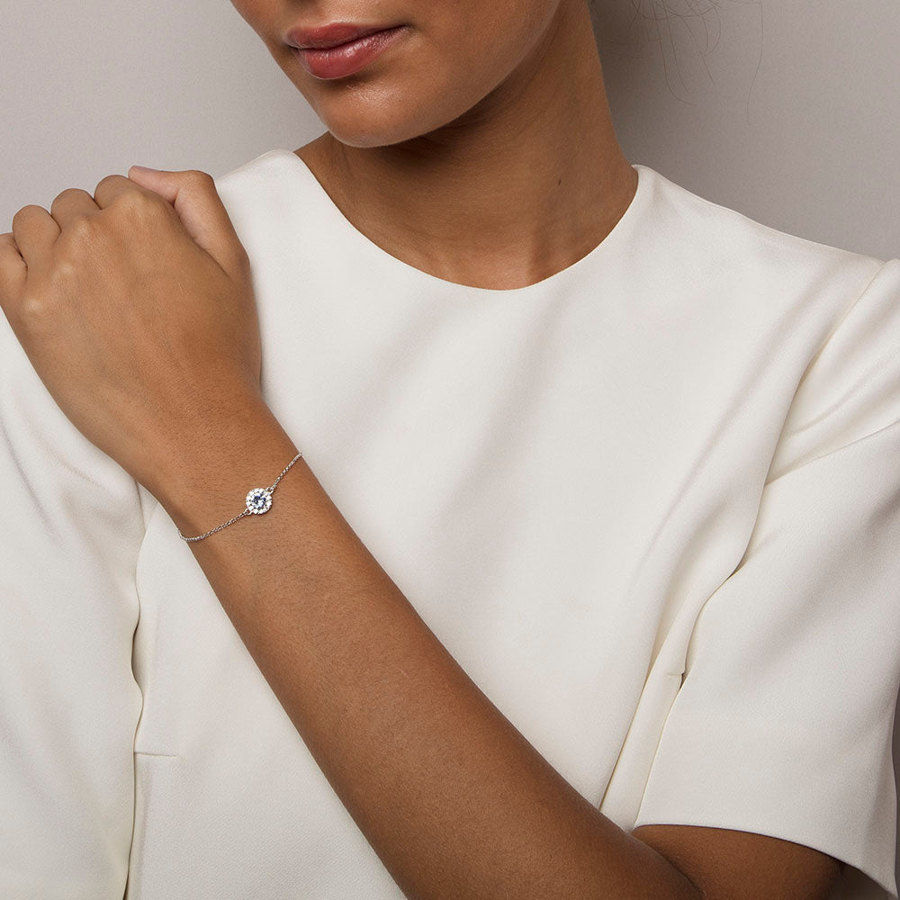 Celeste bracelet – Light sapphire
