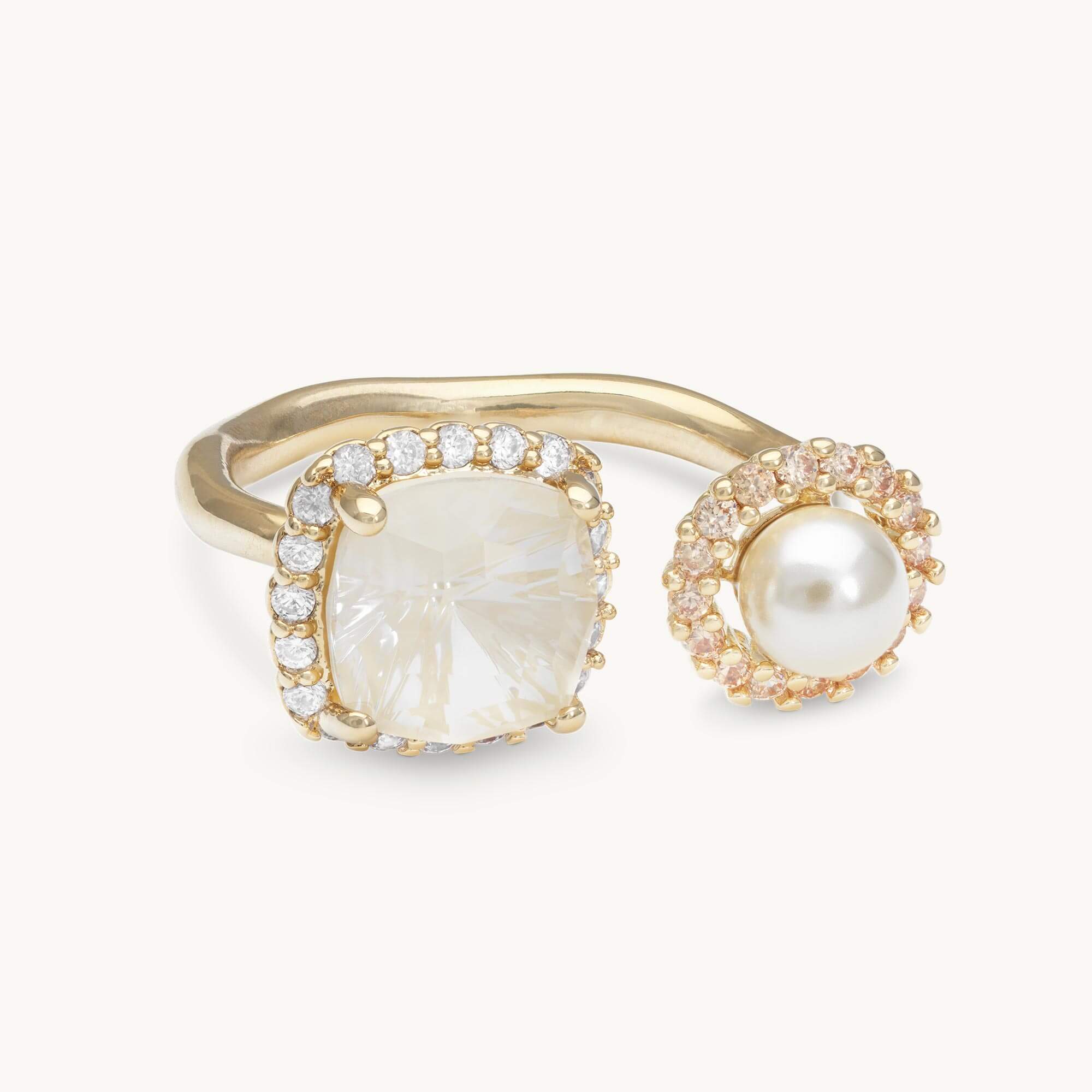 Colette ring – Milky cream