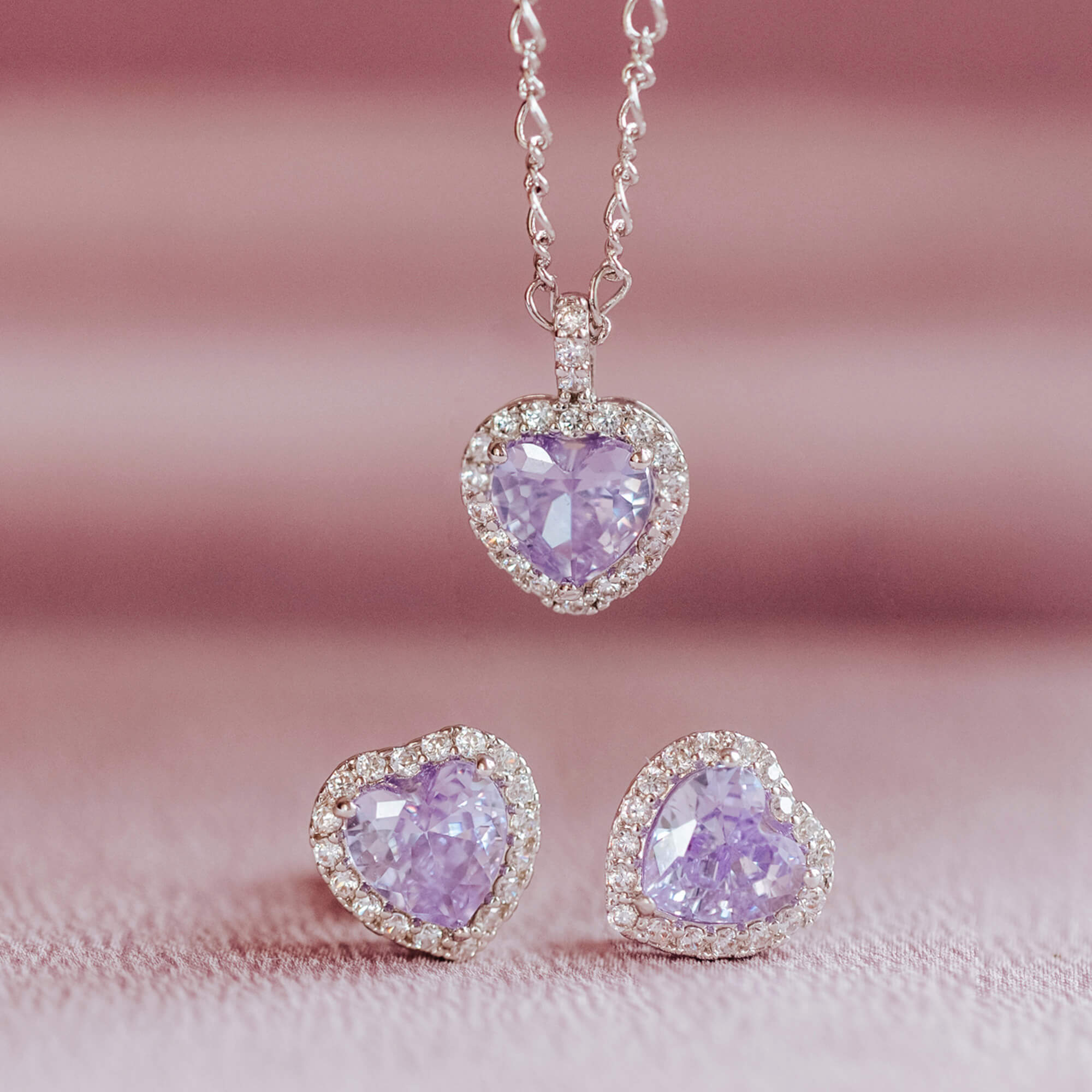 Delphine earrings – Lavender