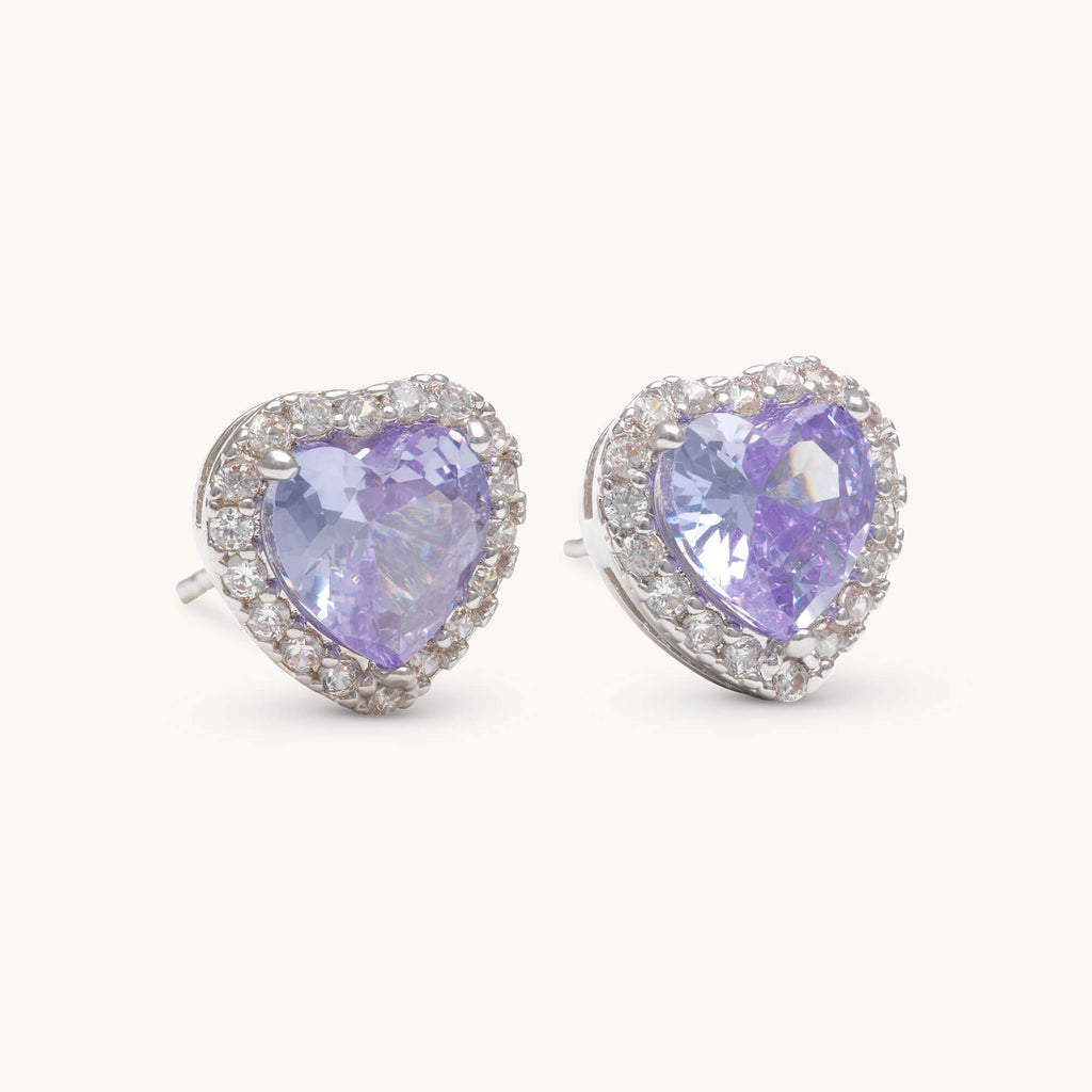 Delphine earrings – Lavender