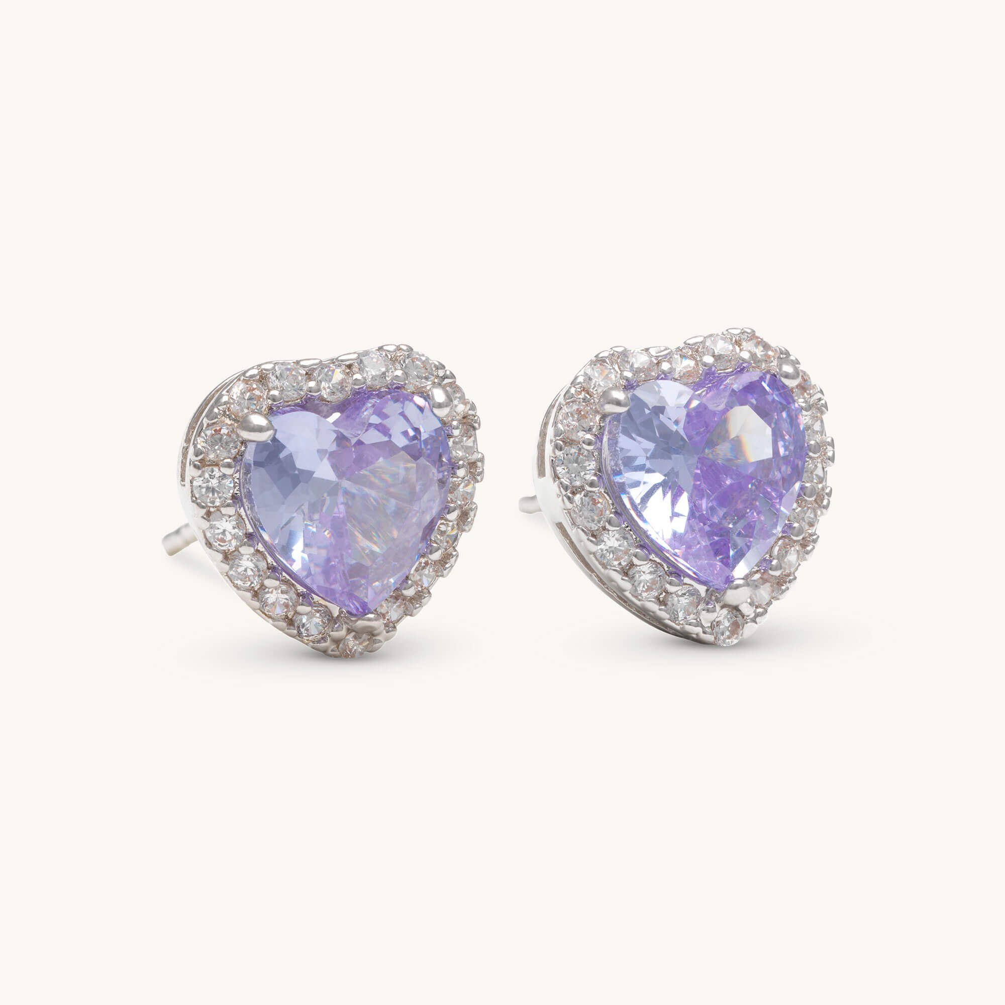 Delphine earrings – Lavender