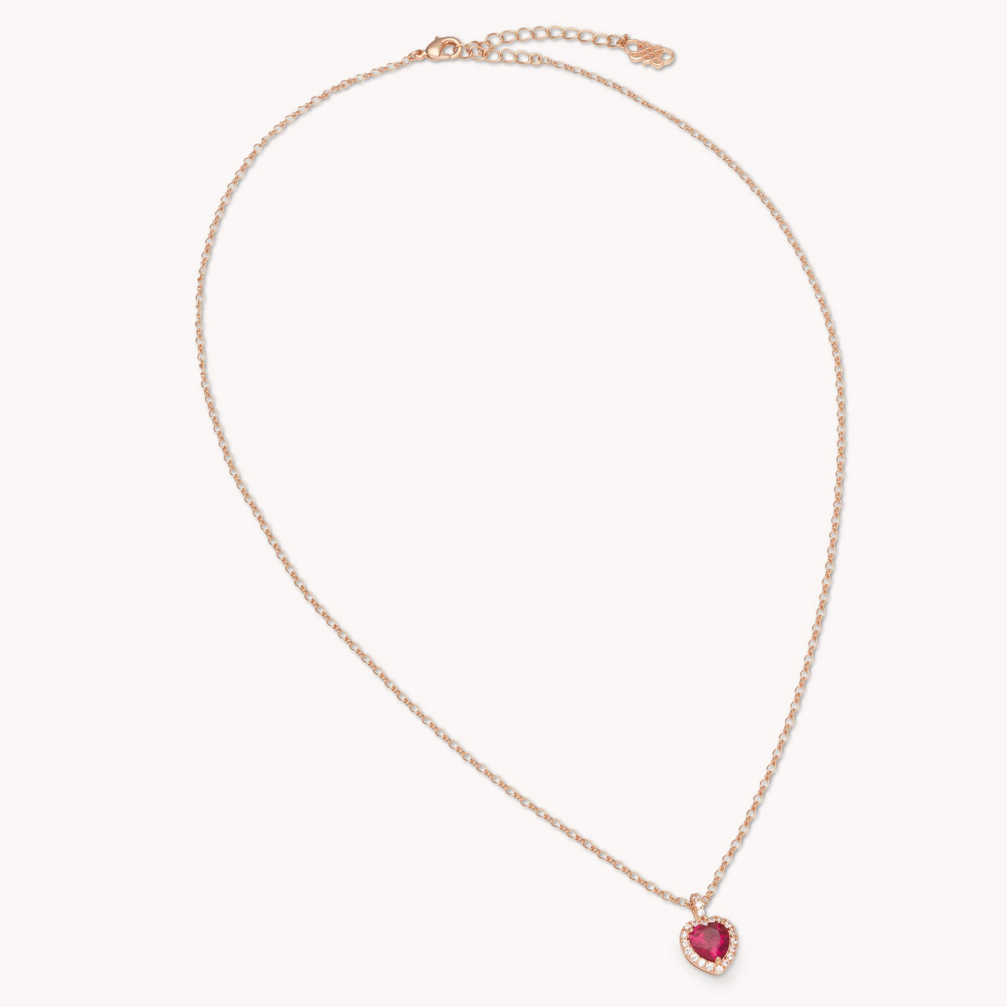 Delphine necklace – Pink ruby