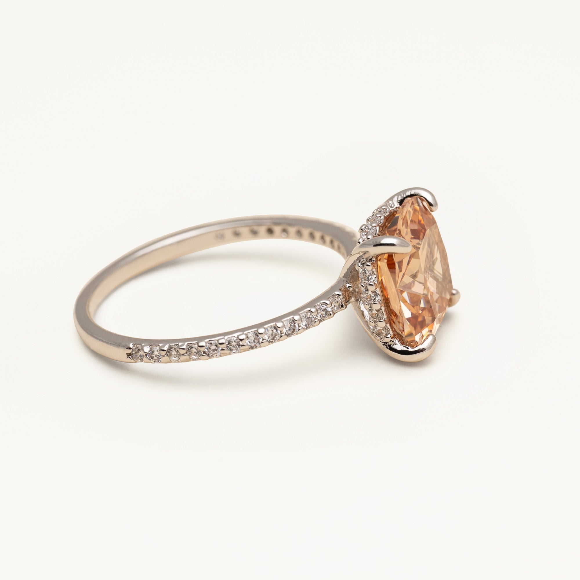 Desiree ring – Champagne (silver)