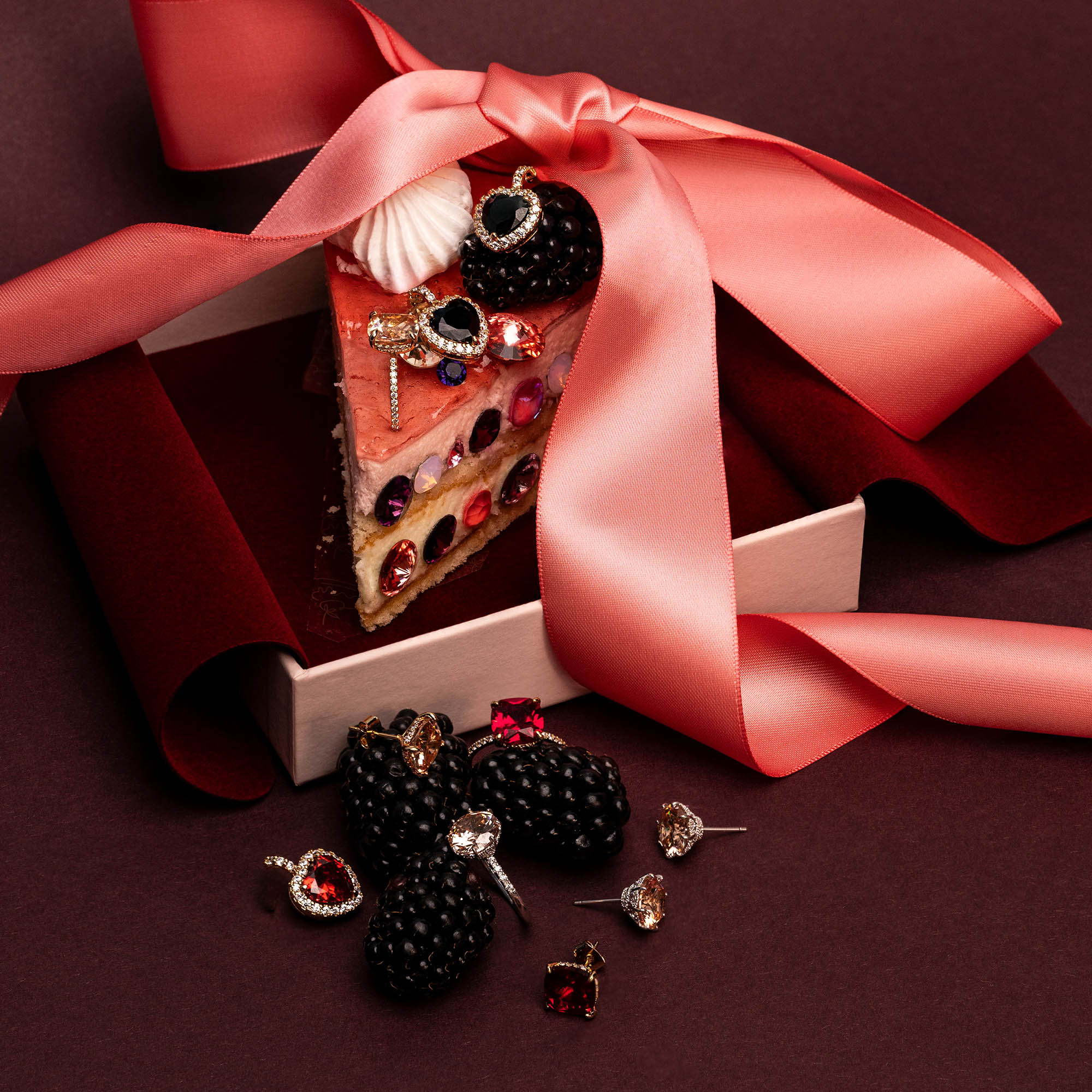 Elenora ring – Champagne (gold)