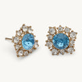 Emily earrings – Ice blue