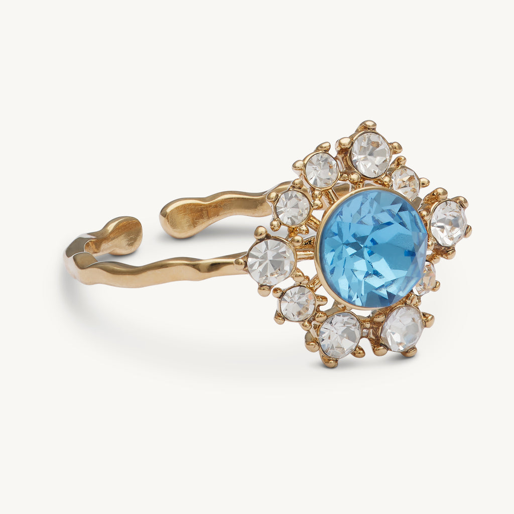 Emily ring – Ice blue