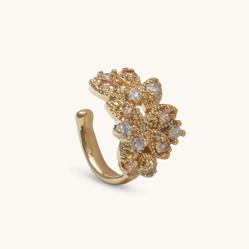 Laurel cuff earring – Gold