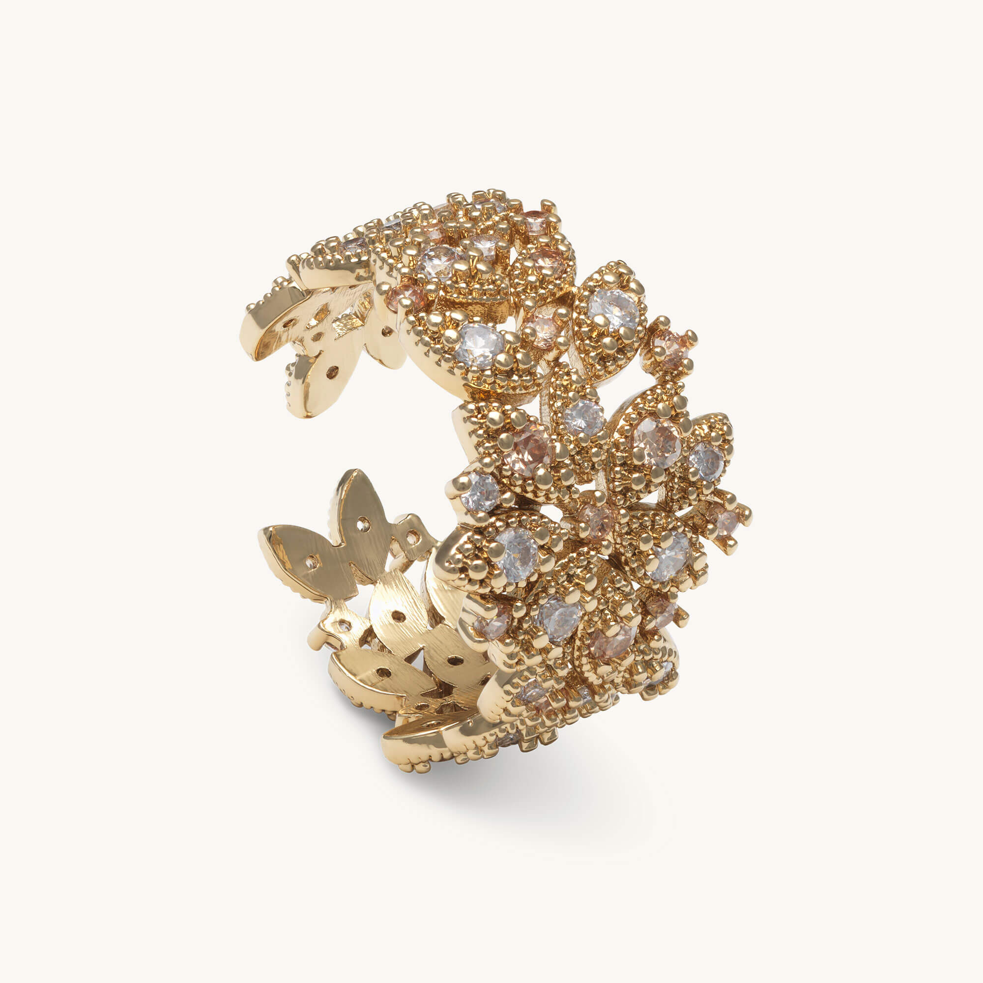 Laurel ring – Gold