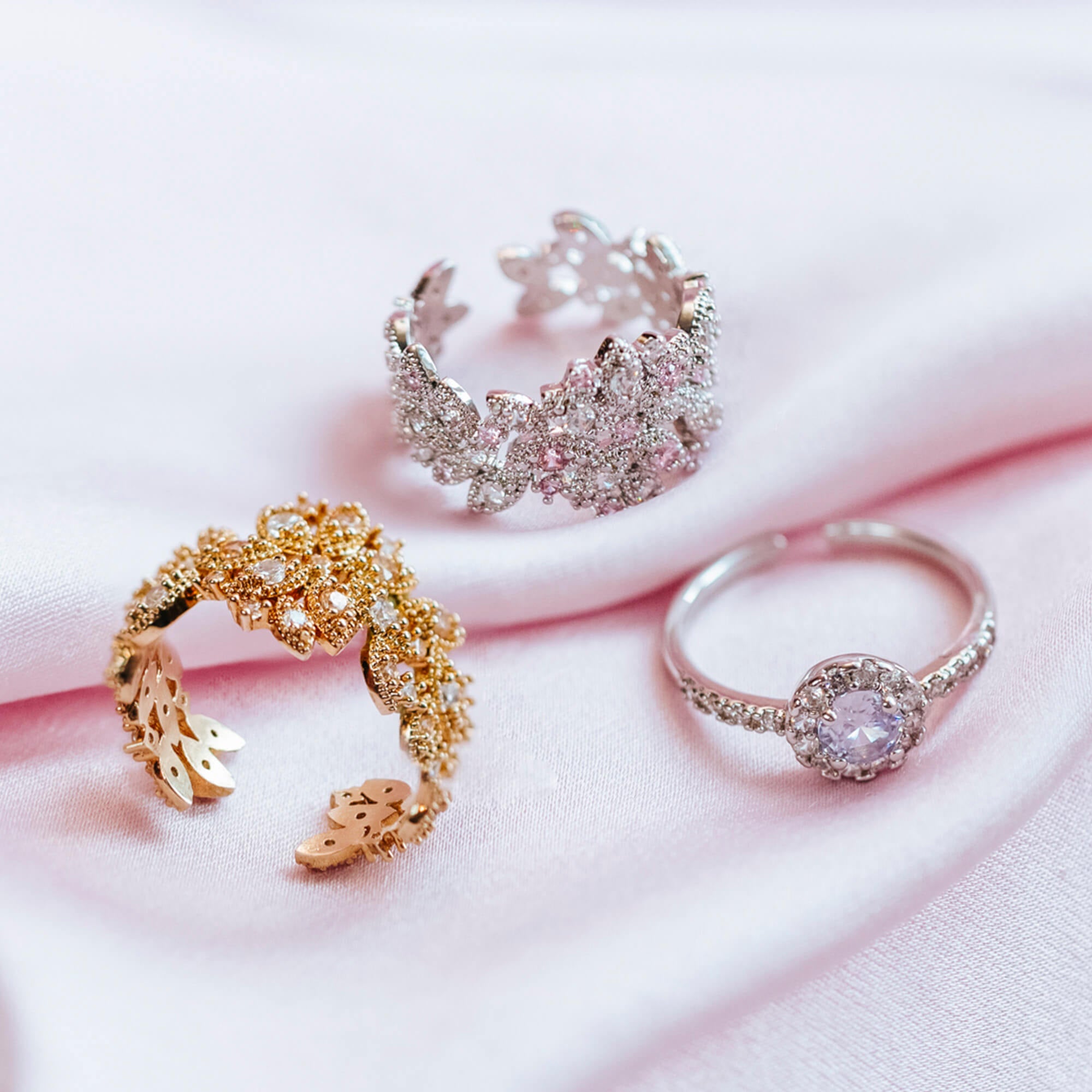 Laurel ring – Gold