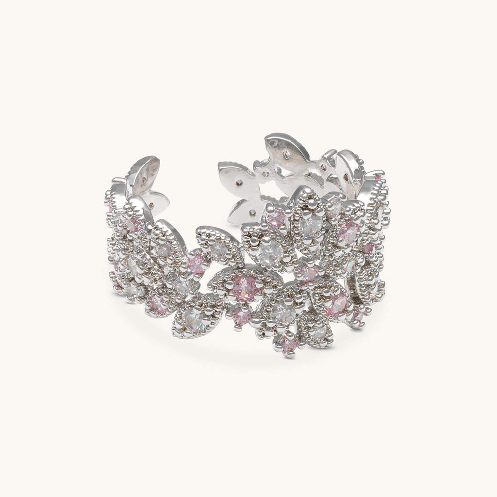 Laurel ring – Silver