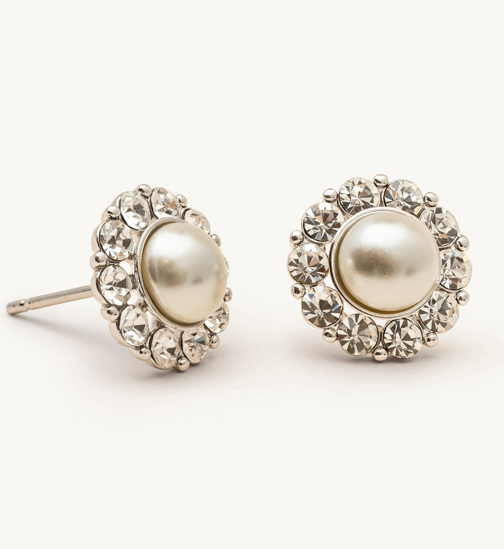Miss Sofia Pearl earrings – Créme