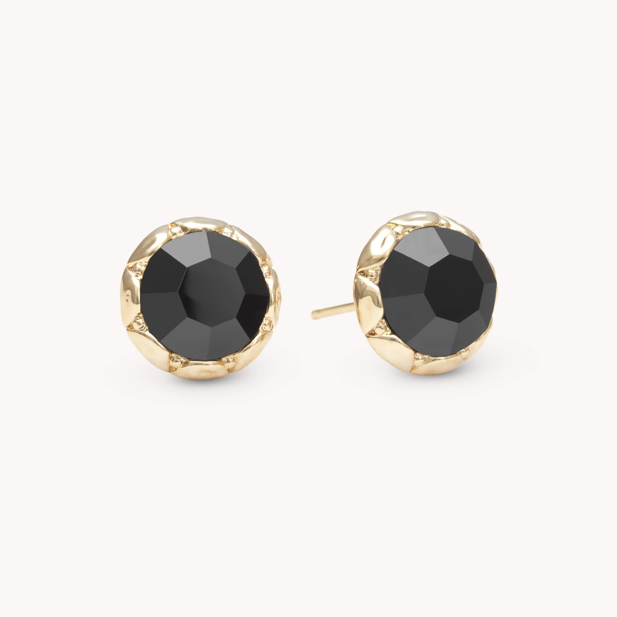 Miss Victoria stud earrings – Jet