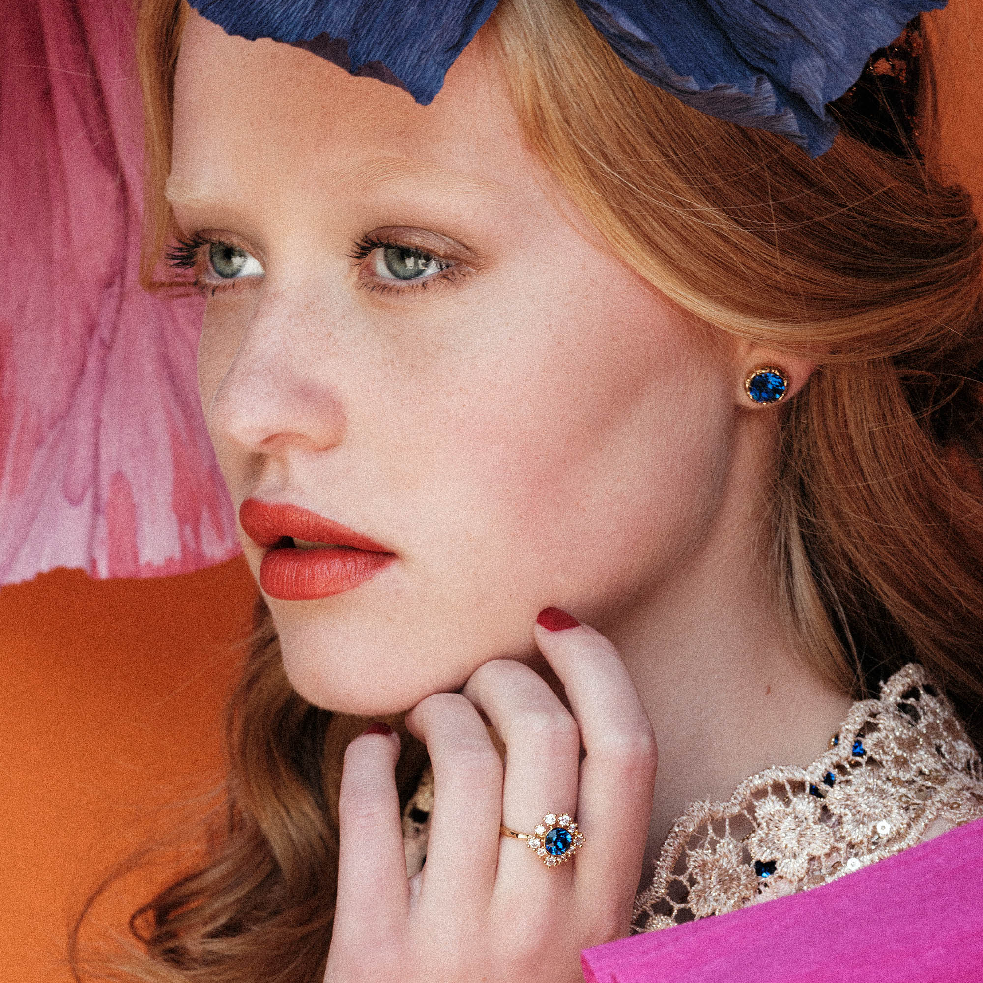 New Emily earrings – Nightfall