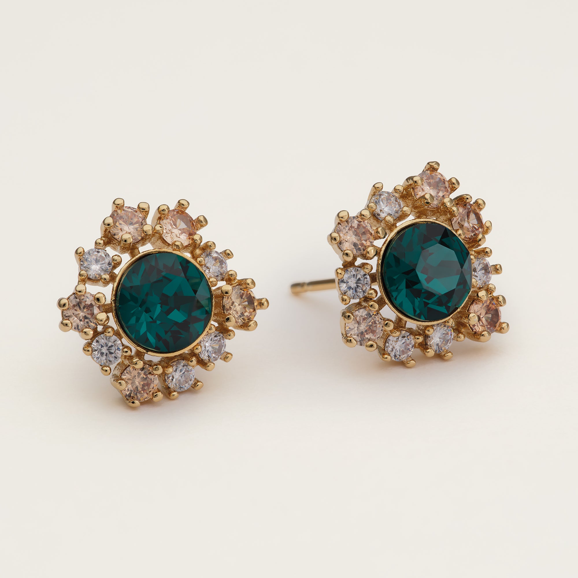 New Emily earrings – Emerald