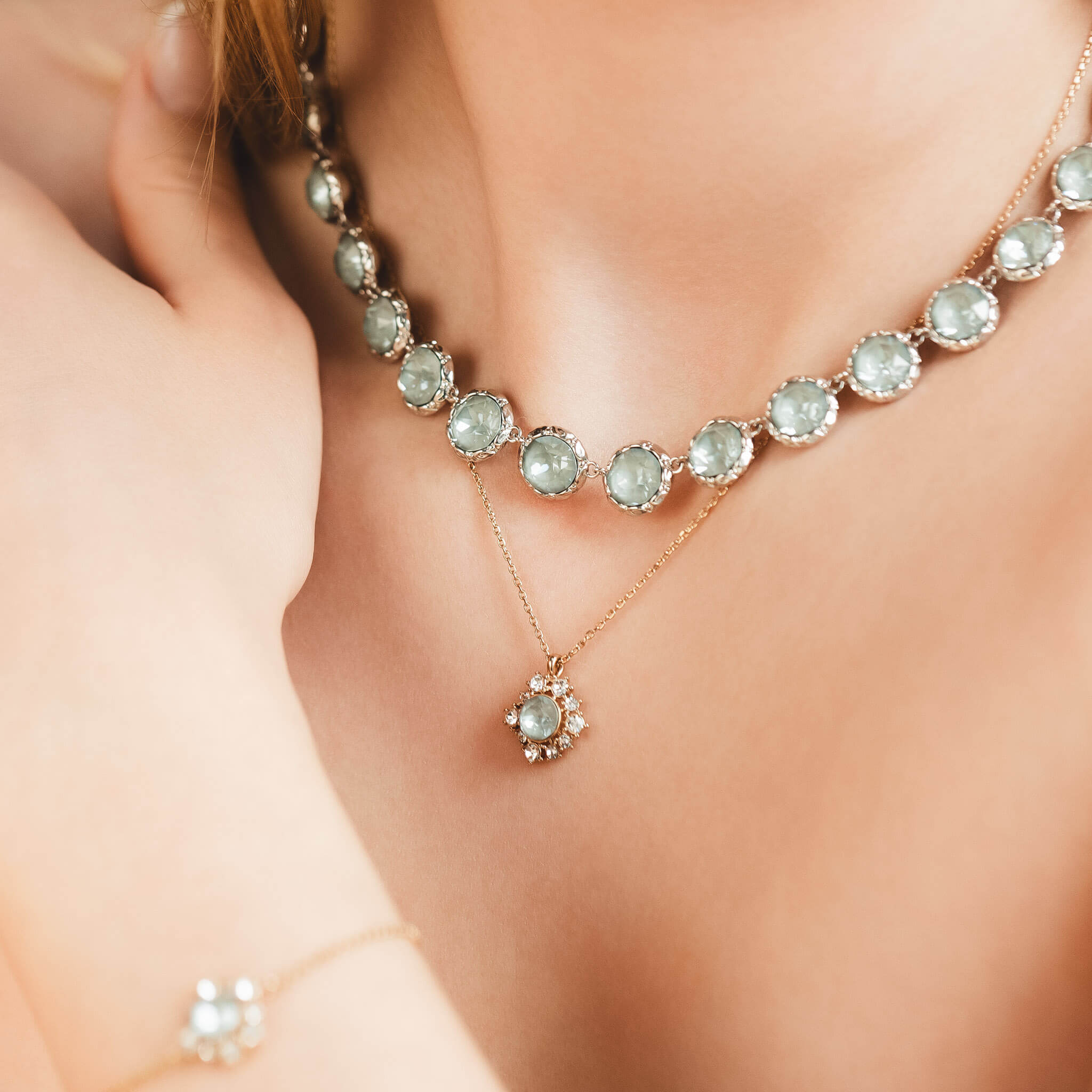 New Emily necklace – Agave / Ignite