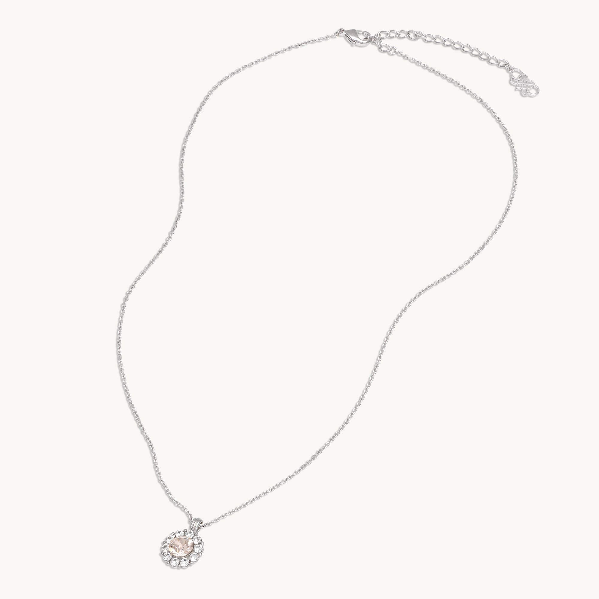 New Sofia necklace – Silk (Silver)