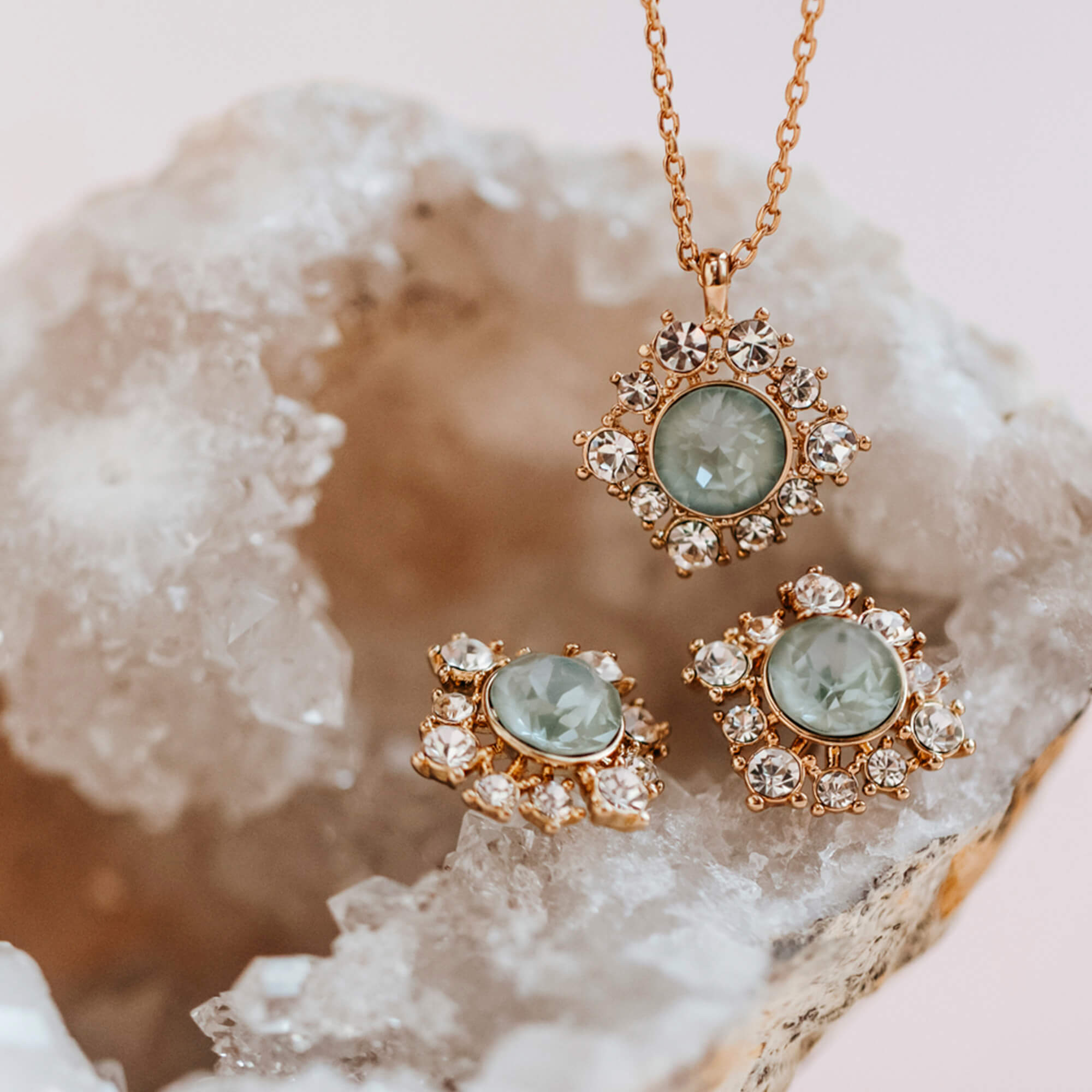 New Emily earrings – Agave / Ignite