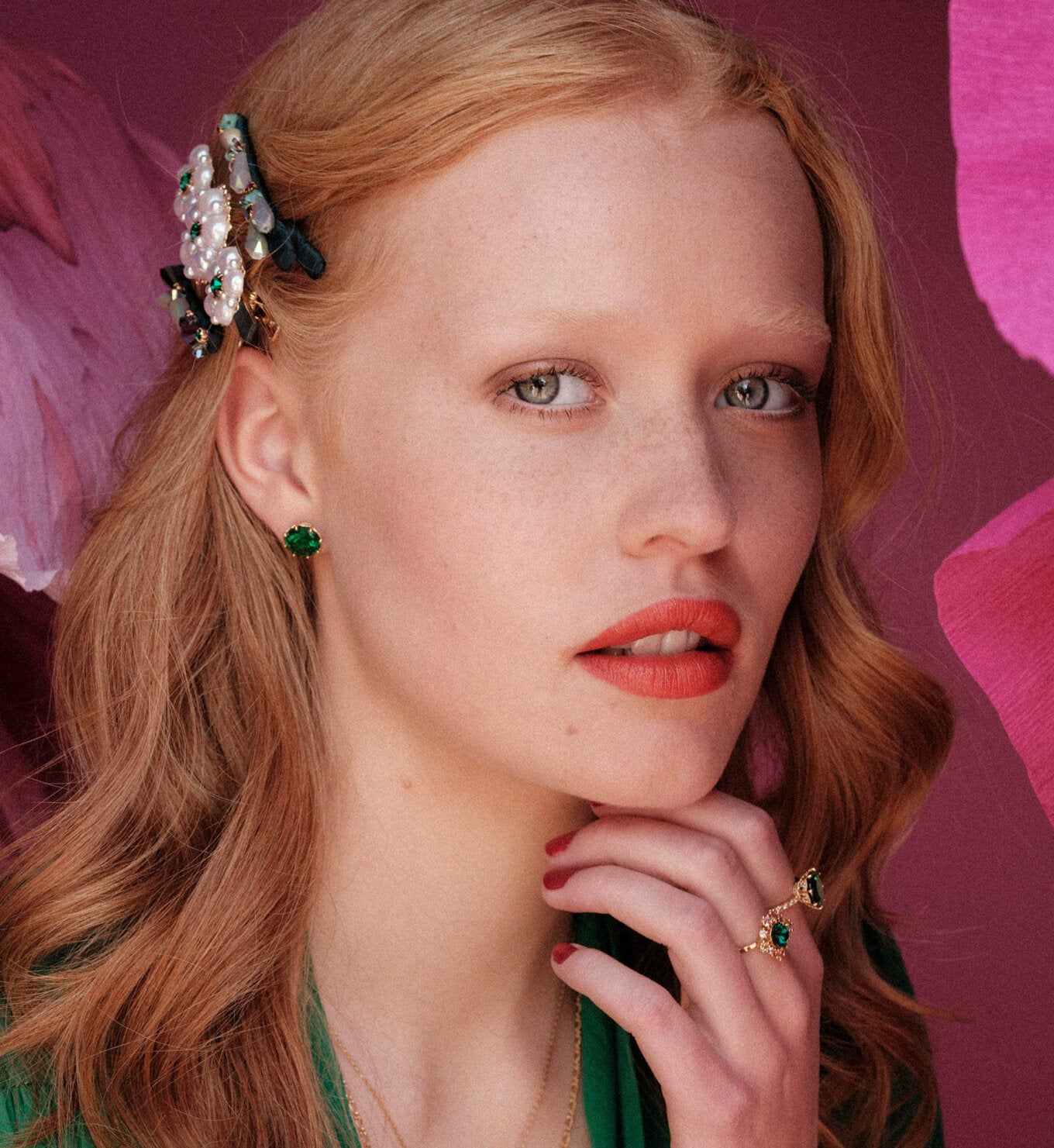 New Emily ring – Emerald