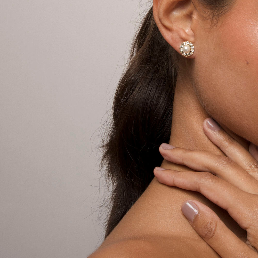 New Miss Sofia pearl earrings – Ivory