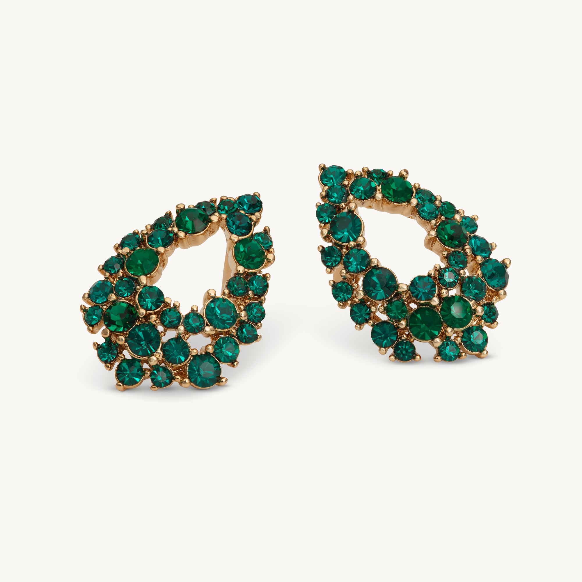 Petite Alice earrings – Emerald