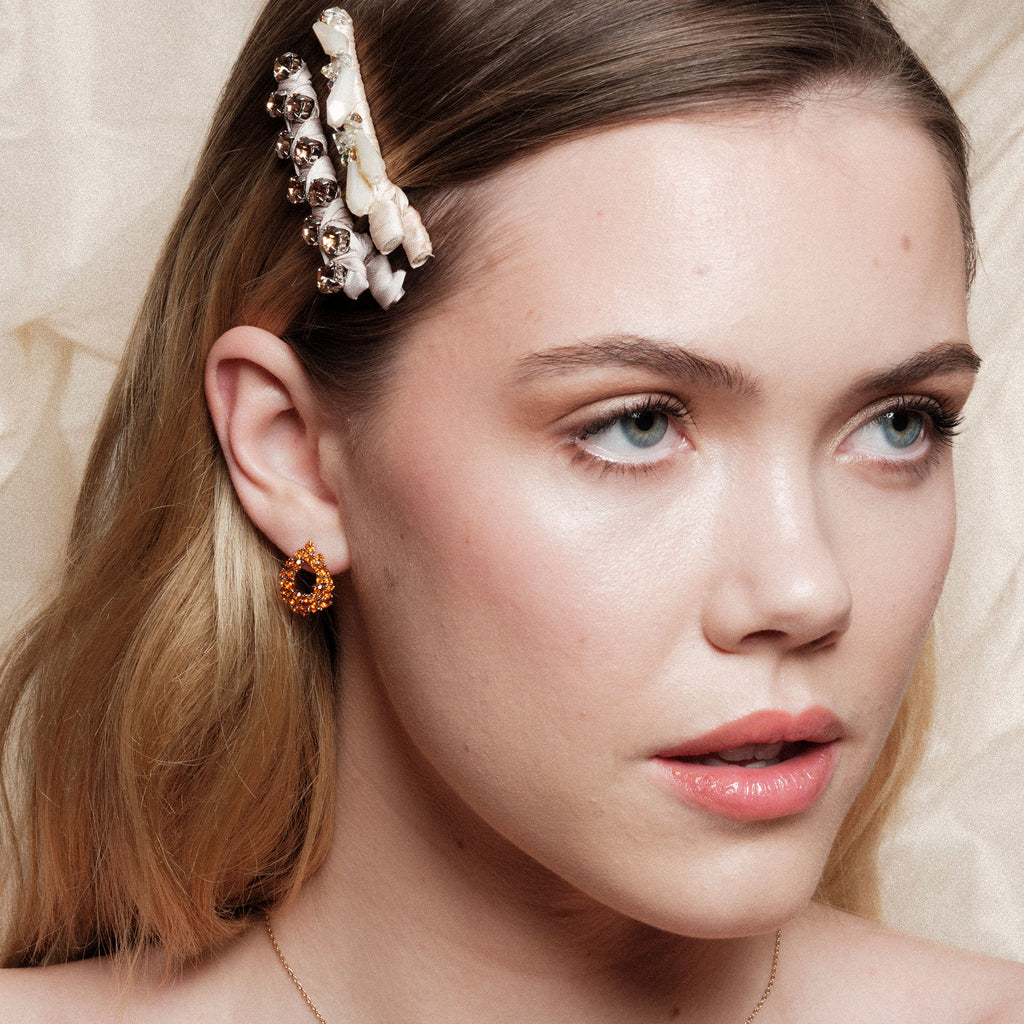Petite Alice earrings – Mandarine