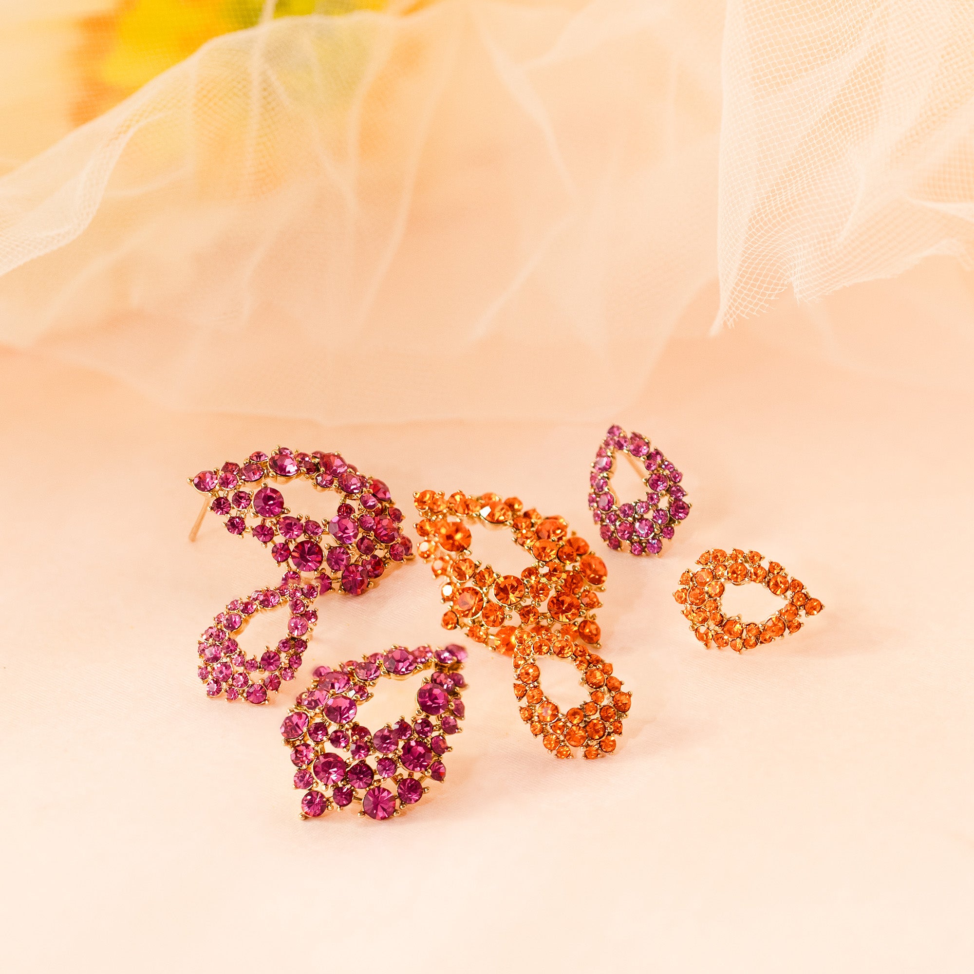 Petite Alice earrings – Mandarine