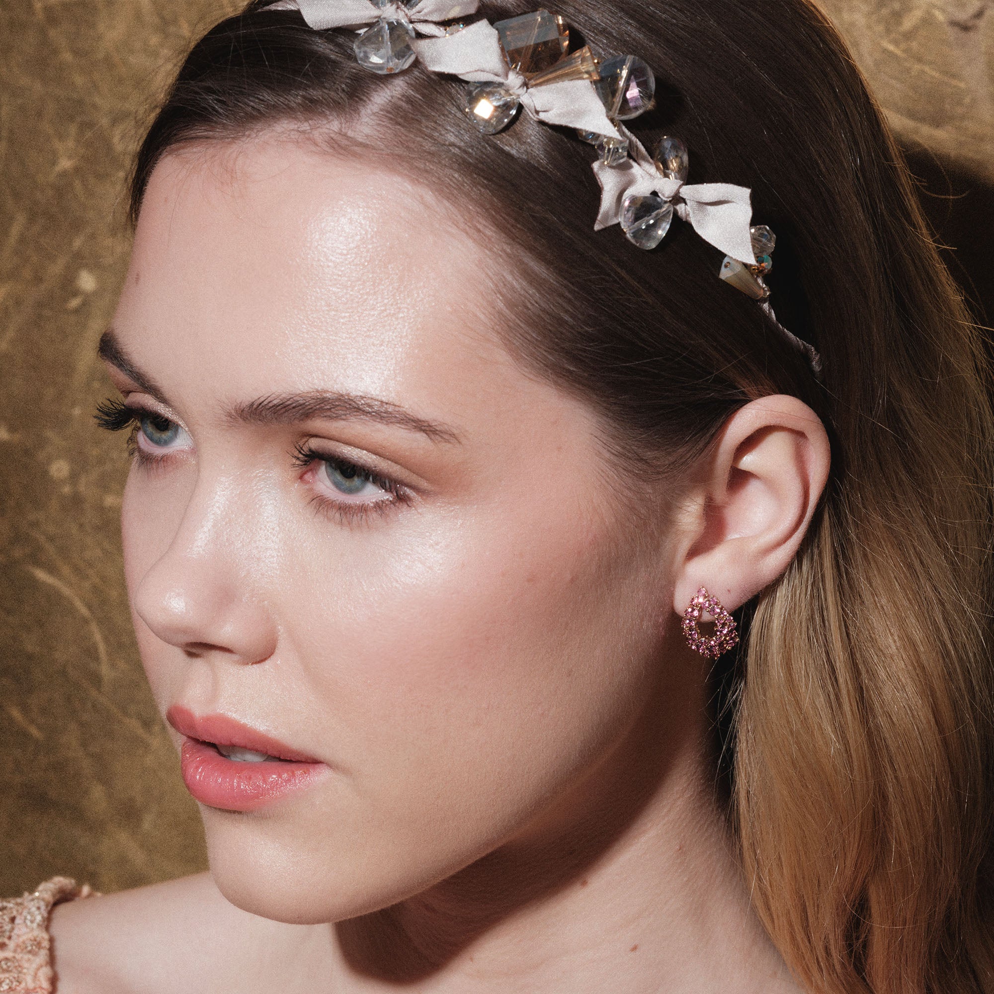 Petite Alice earrings – Orchid