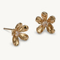 Petite Eponine stud earrings – Gold
