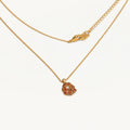 Petite Miss Alice necklace – Garnet