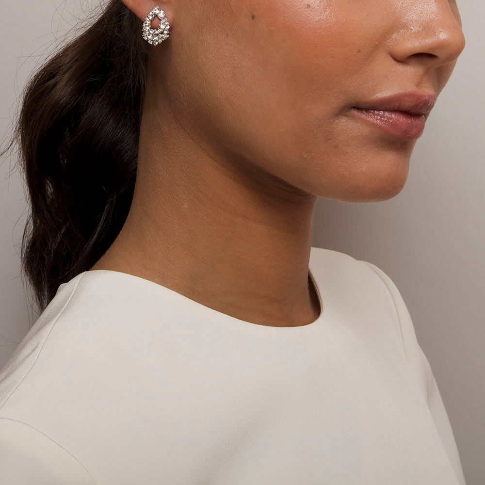 Petite Alice earrings – Crystal