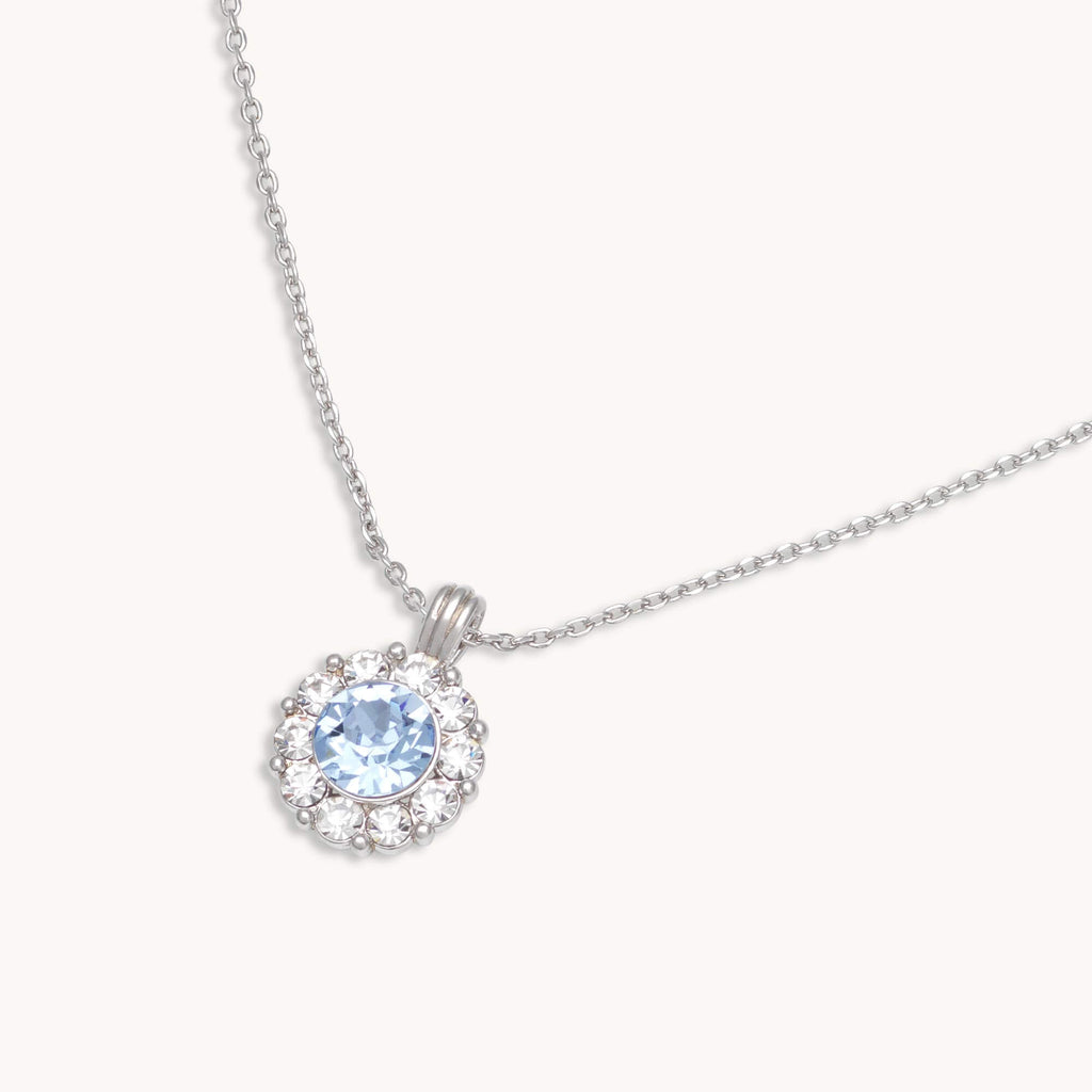 Sofia necklace – Light sapphire