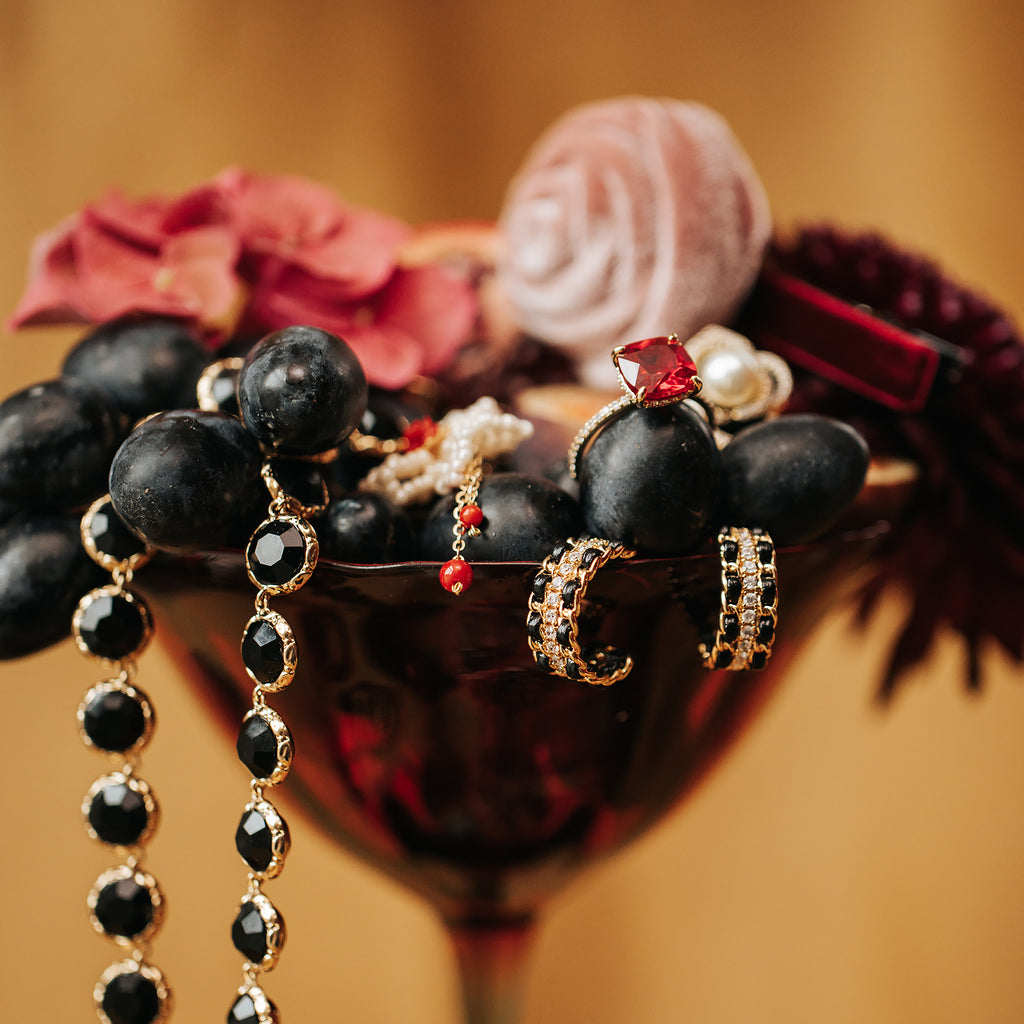 Victoria necklace – Jet