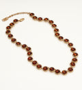 Victoria necklace – Smoked amber (limited)